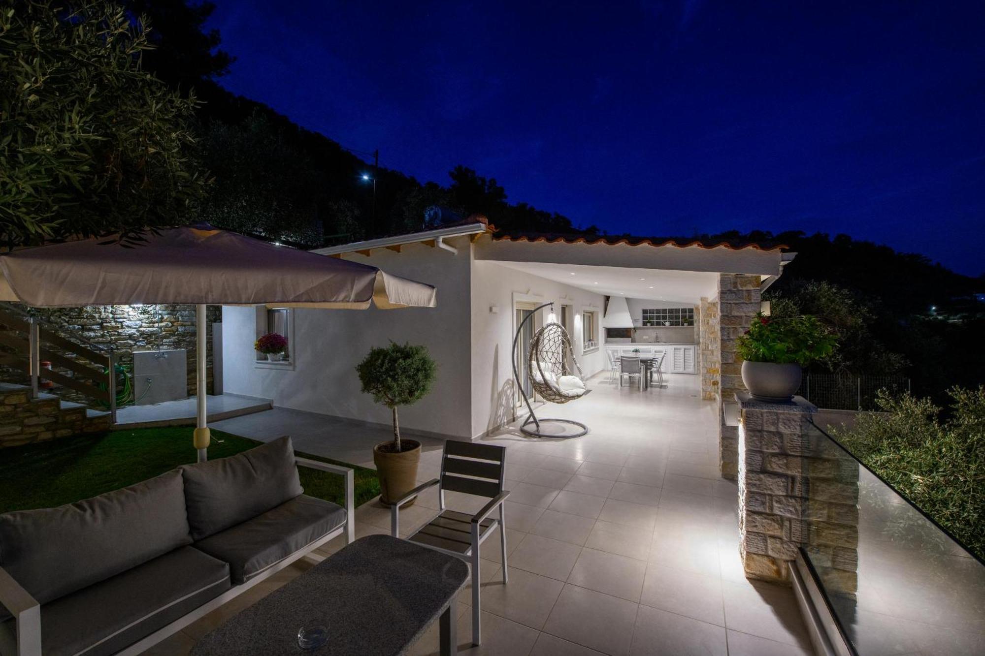 Villa Niti Chrysi Ammoudia ภายนอก รูปภาพ