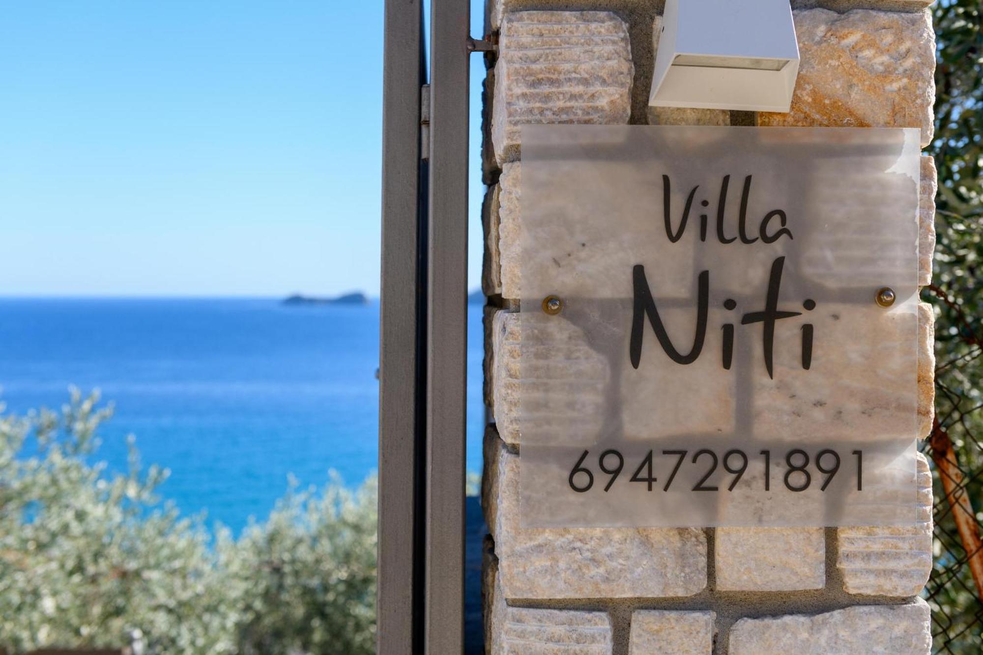 Villa Niti Chrysi Ammoudia ภายนอก รูปภาพ