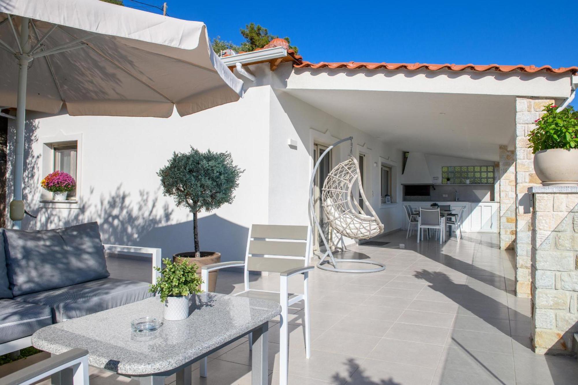 Villa Niti Chrysi Ammoudia ภายนอก รูปภาพ
