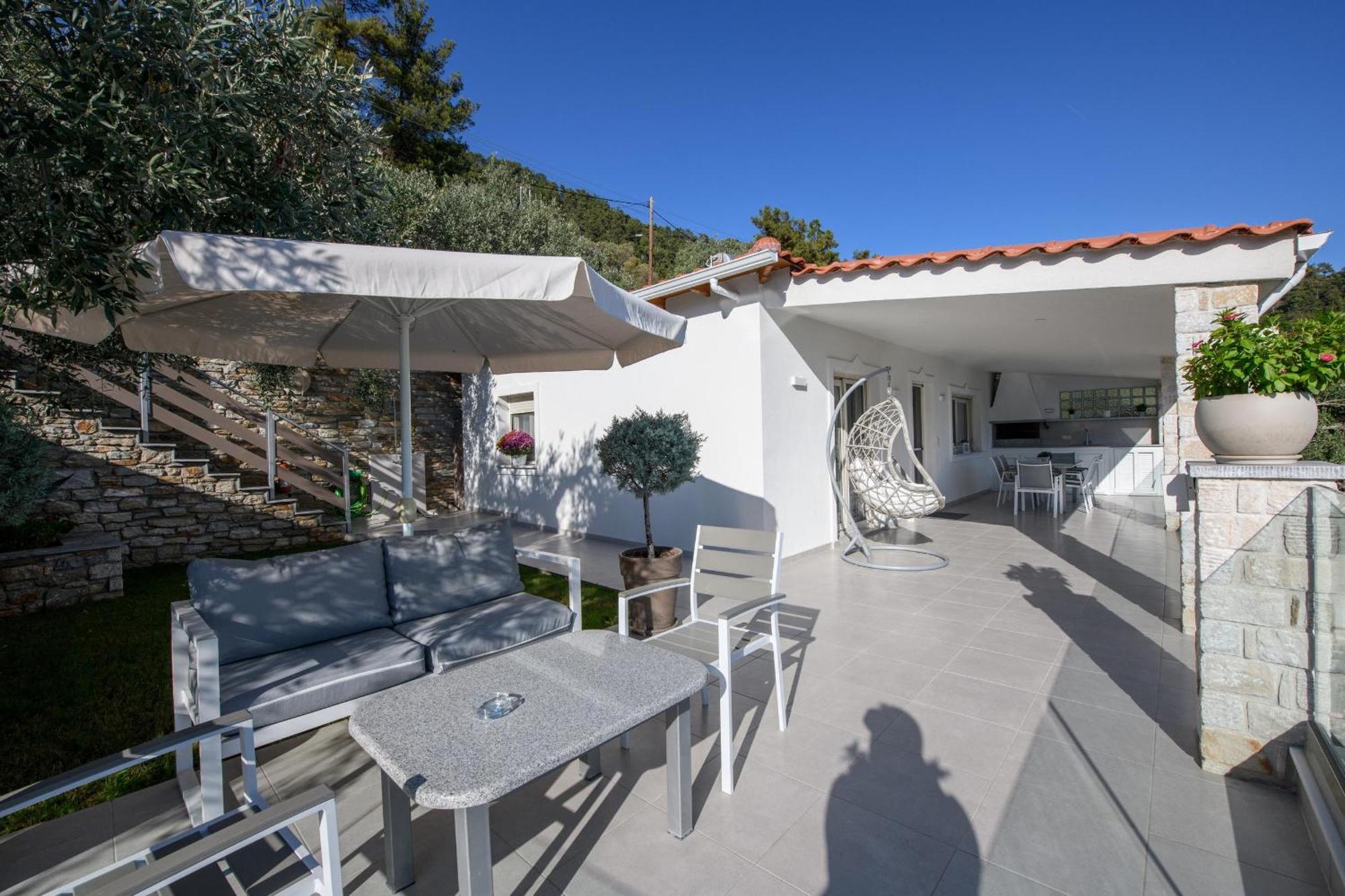 Villa Niti Chrysi Ammoudia ภายนอก รูปภาพ